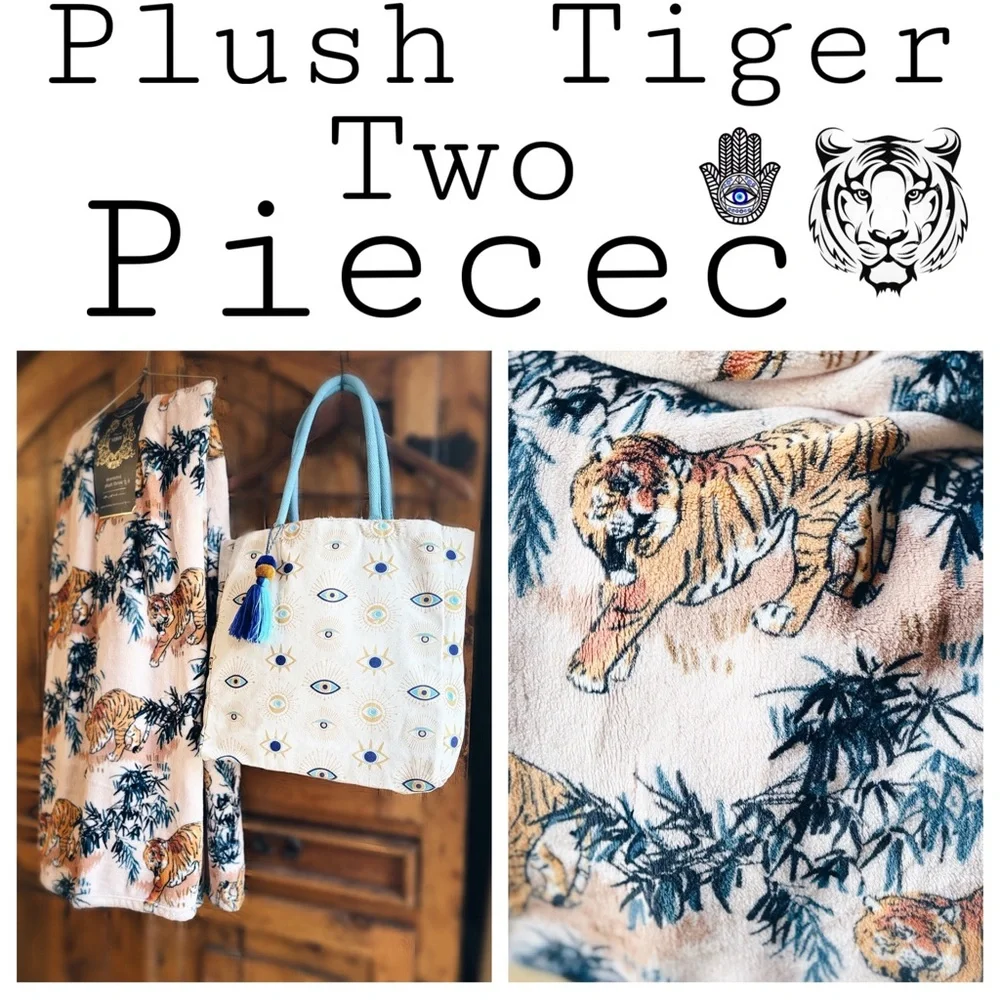 Blanket and Tote  Two Piece